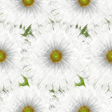 Çiçeklerle kusursuz desen