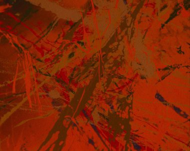 metin için alan ile arka planda soyut renkli lekeler