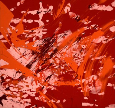 Arkaplanda soyut renkli lekeler