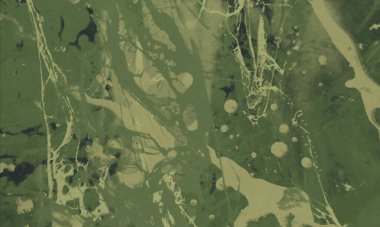 Metin için yeri olan boya lekeleriyle soyut arkaplan   