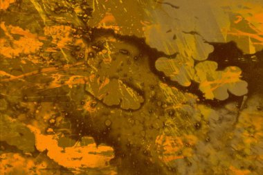 metin için alan ile arka planda soyut renkli lekeler