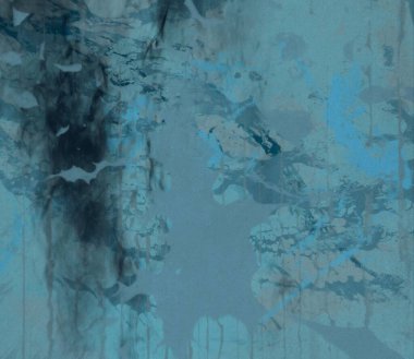 Arkaplanda soyut renkli lekeler