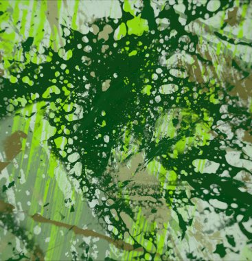 Yeşil yapraklı soyut arkaplan