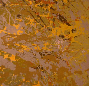 metin için alan ile arka planda soyut renkli lekeler