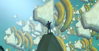 mavi ve beyaz arkaplan