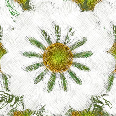 Çiçeklerle kusursuz desen