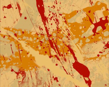 Boya lekeleriyle soyut arkaplan