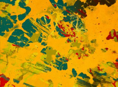 Boya lekeleriyle soyut arkaplan