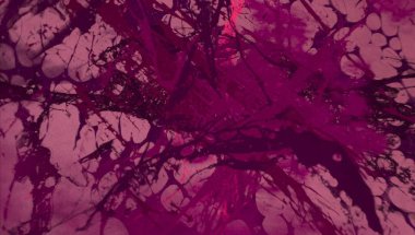 Metin için yeri olan boya lekeleriyle soyut arkaplan