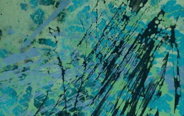 Arkaplanda soyut renkli lekeler