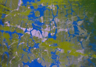 Metin için yeri olan boya lekeleriyle soyut arkaplan