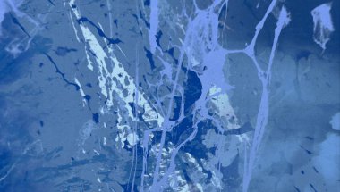 metin için alan ile arka planda soyut renkli lekeler