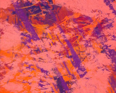 Arkaplanda soyut renkli lekeler