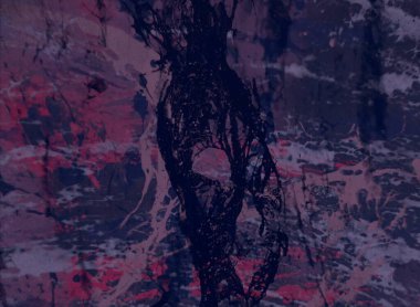 Boya lekeleriyle soyut arkaplan