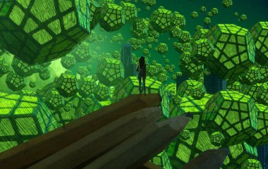 metin için alanı olan soyut kavramsal yaratıcı arkaplan 