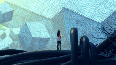 soyut renkli arkaplan, alanı kopyala 