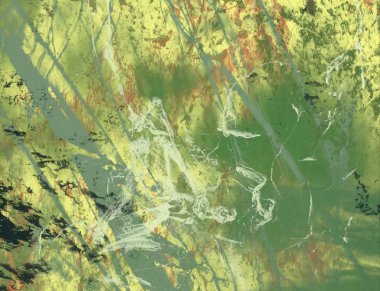 metin için alan ile arka planda soyut renkli lekeler  