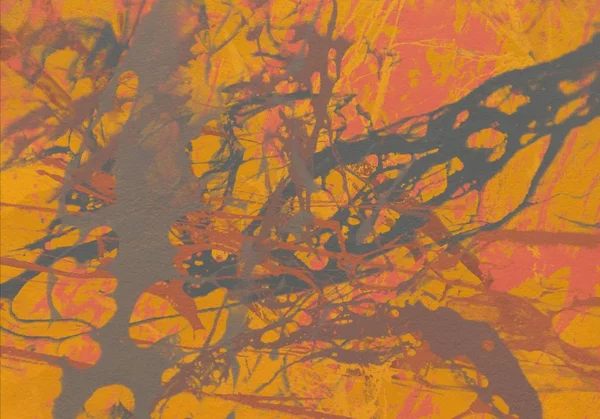 Metin için yeri olan boya lekeleriyle soyut arkaplan