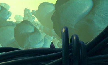 yeşil ve beyaz arkaplan