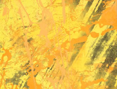 Metin için yeri olan boya lekeleriyle soyut arkaplan