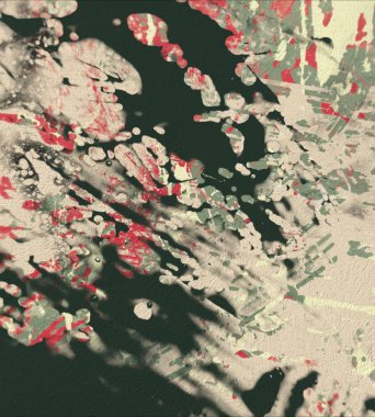 kopya alanı ile arka plan için sanatsal renkli illüstrasyon