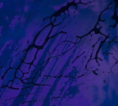 Arkaplanda soyut renkli lekeler