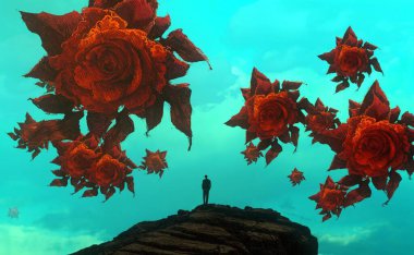 metin için alanı olan soyut kavramsal yaratıcı arkaplan 