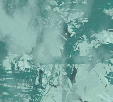 metin için alan ile arka planda soyut renkli lekeler  