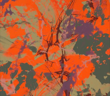 metin için alan ile arka planda soyut renkli lekeler     