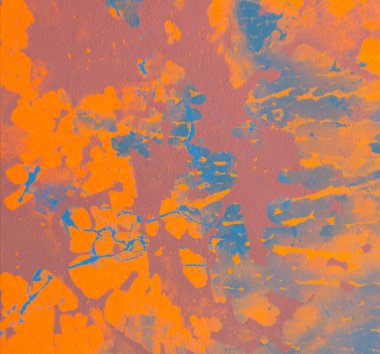 Arkaplanda soyut renkli lekeler