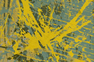 Metin için yeri olan boya lekeleriyle soyut arkaplan