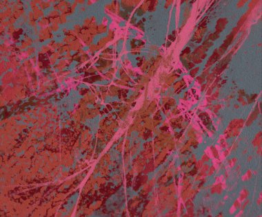 Boya lekeleriyle soyut arkaplan