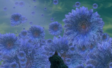 metin için alanı olan soyut kavramsal yaratıcı arkaplan 