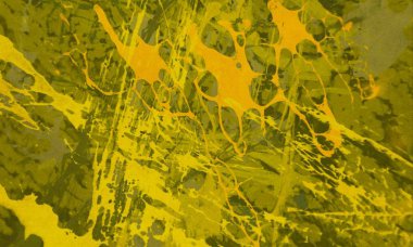 Metin için yeri olan boya lekeleriyle soyut arkaplan