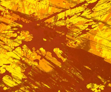 Metin için yeri olan boya lekeleriyle soyut arkaplan