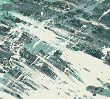 metin için alan ile arka planda soyut renkli lekeler      