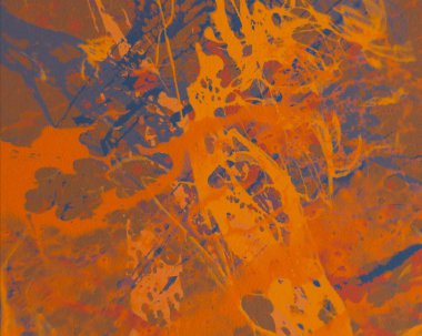 metin için alan ile arka planda soyut renkli lekeler