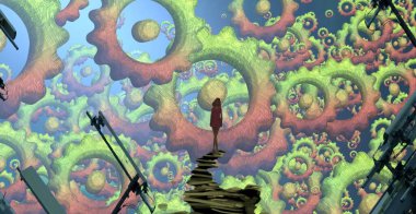 Çiçeklerle kusursuz desen