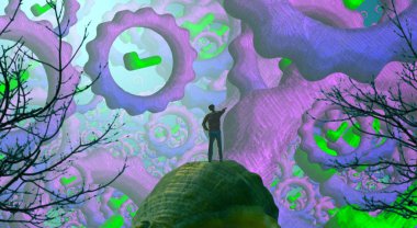 Bahçedeki güzel çiçekler