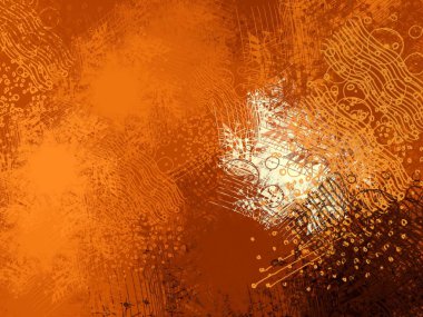 altın desenleri ile grunge arka plan