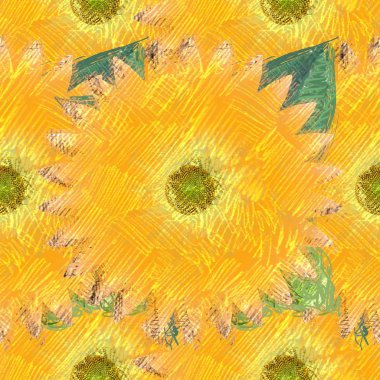 Dağınık tarzda çiçek çizim, grungy arka plan.