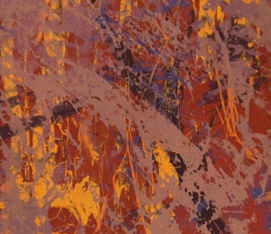 Arkaplanda soyut renkli lekeler  