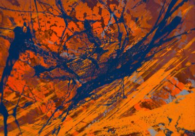 Boyayla soyut arkaplan