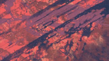 Arkaplanda soyut renkli lekeler