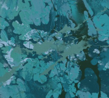 metin için alan ile arka planda soyut renkli lekeler