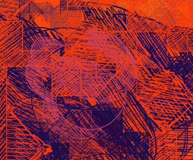 Grunge arka plan Vintage desen ile