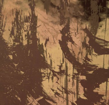 Arkaplanda soyut renkli lekeler