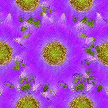 Dağınık tarzda çiçek çizim, grungy arka plan.