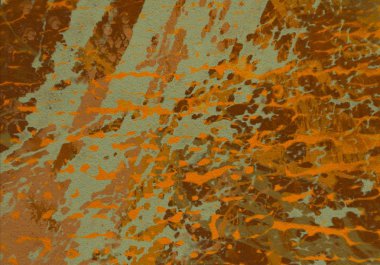 Metin için yeri olan boya lekeleriyle soyut arkaplan