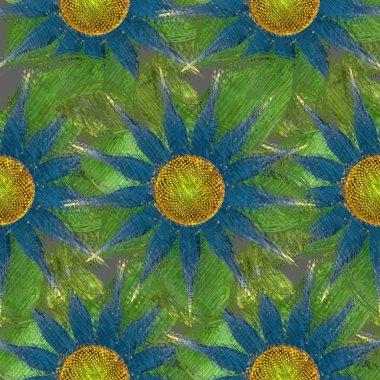 Çiçeklerle kusursuz desen